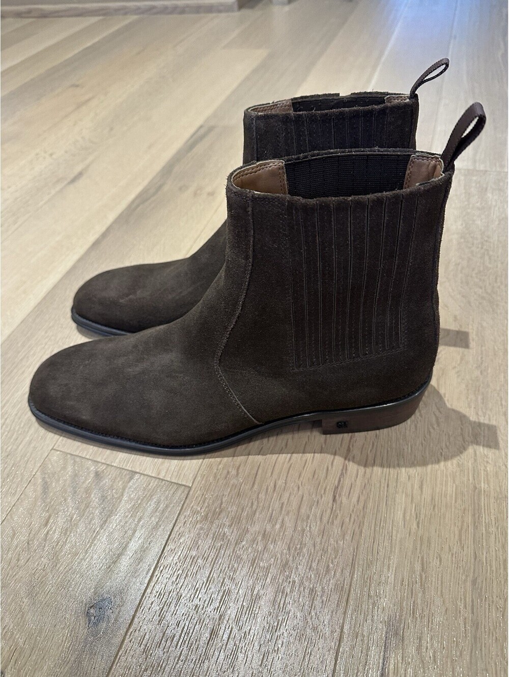Steve Madden Brown Suede Chelsea Boots Men’s Size 13